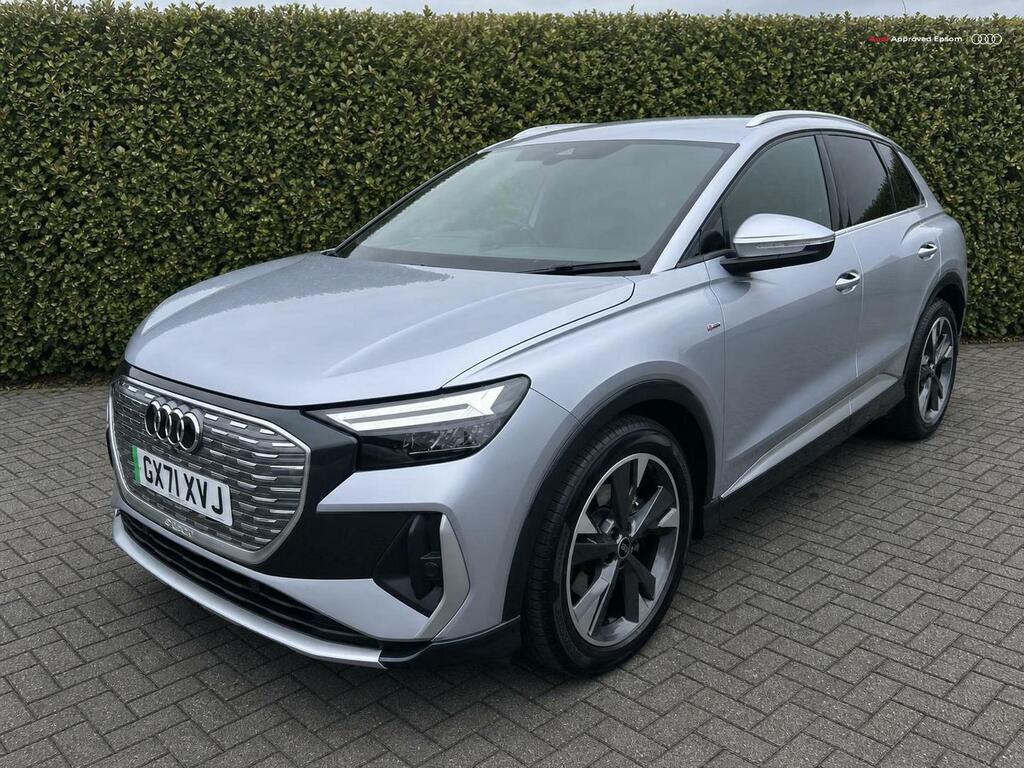 Audi Q4 E Tron 125Kw 35 55Kwh S Line Silver #3