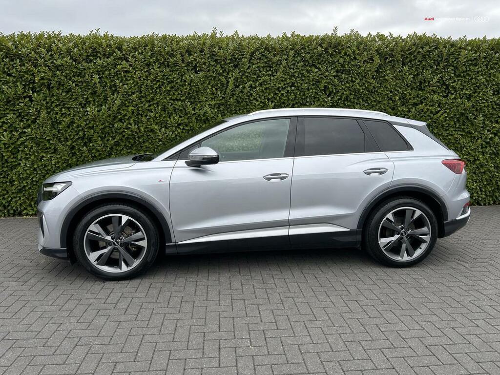Audi Q4 E Tron 125Kw 35 55Kwh S Line Silver #4