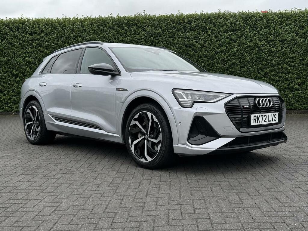 Audi E-tron 300Kw 55 Quattro 95Kwh Black Edition Silver