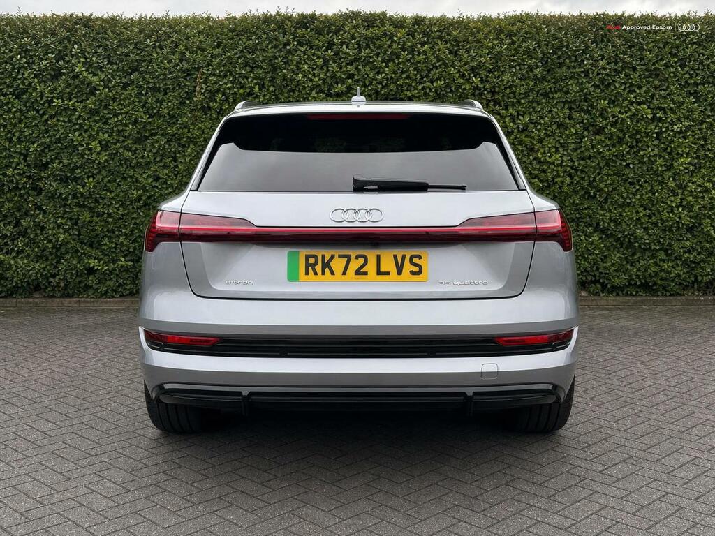 Audi E-tron 300Kw 55 Quattro 95Kwh Black Edition Silver #6