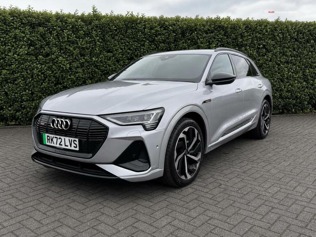 Audi E-tron 300Kw 55 Quattro 95Kwh Black Edition Silver #2