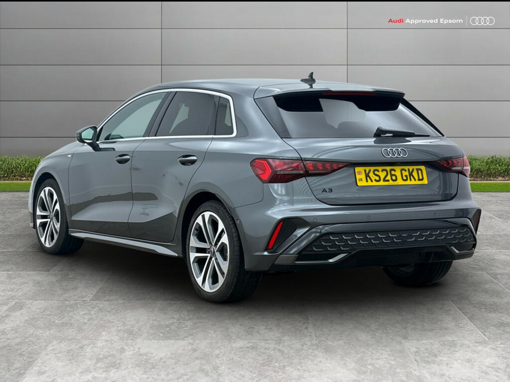 Audi A3 1.5 Tfsi 150 S Line S Tronic KS26GKD Grey #3