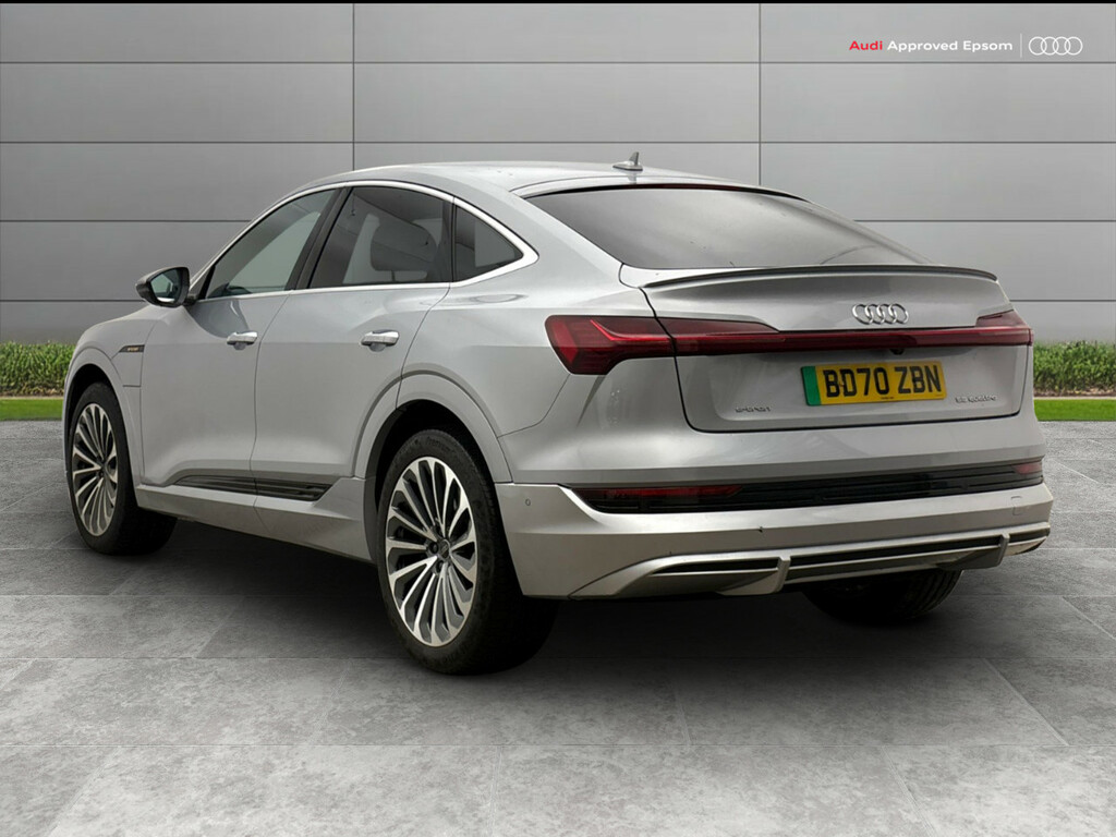 Audi E-tron 300Kw 55 Quattro 95Kwh S Line Silver #3