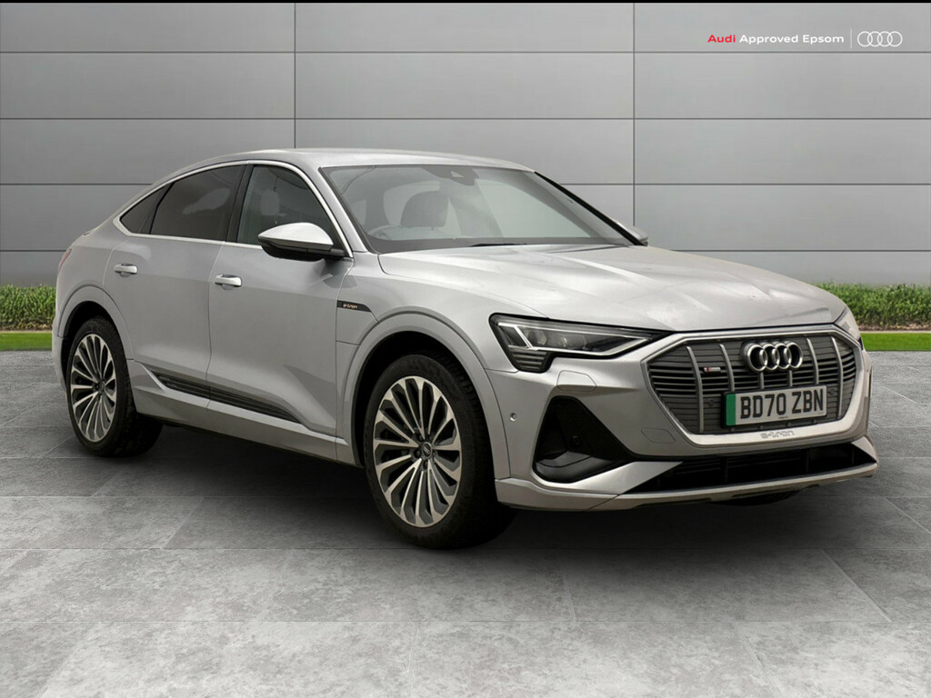 Audi E-tron 300Kw 55 Quattro 95Kwh S Line Silver