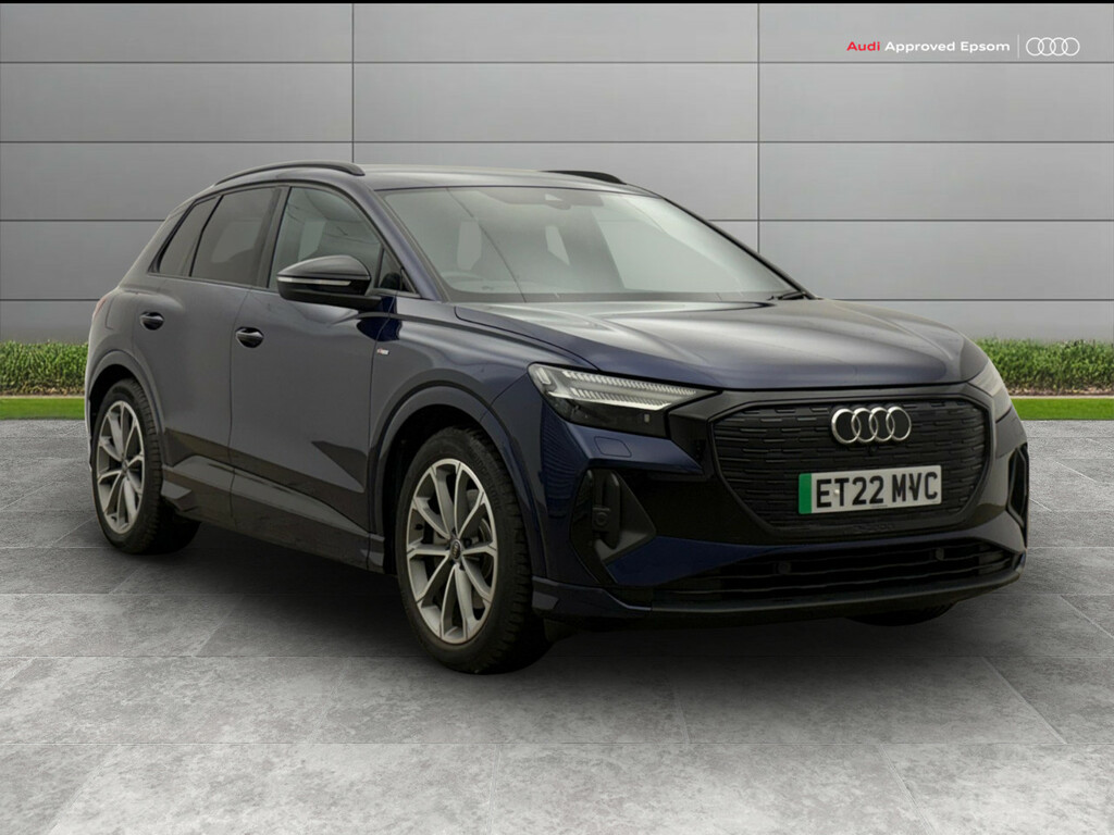 Audi Q4 E Tron 150Kw 40 82.77Kwh Edition 1 Blue