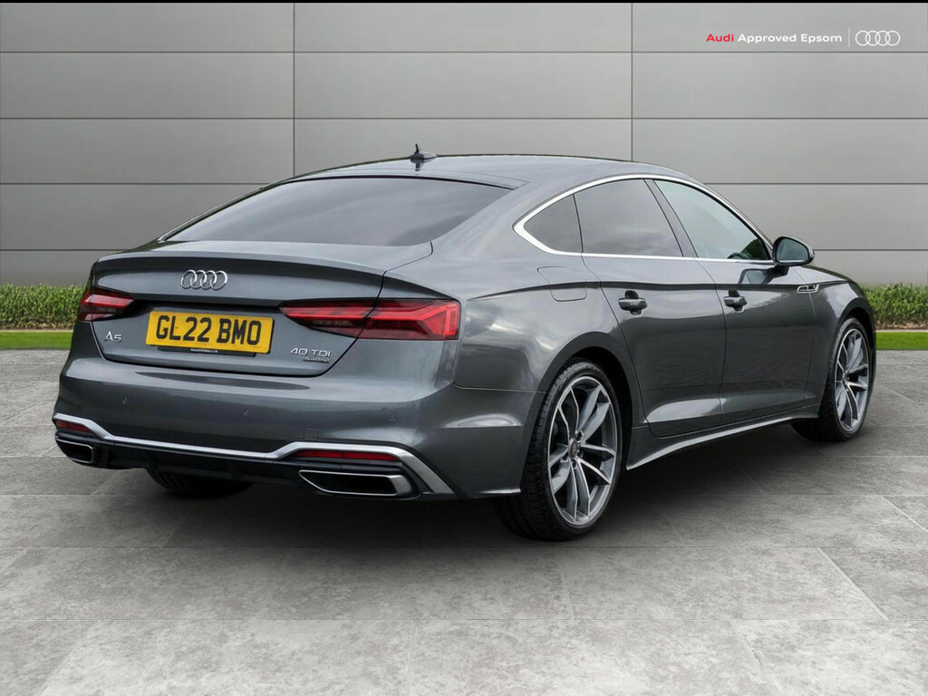 Audi A5 35 Tfsi Black Edition S Tronic Blue #8