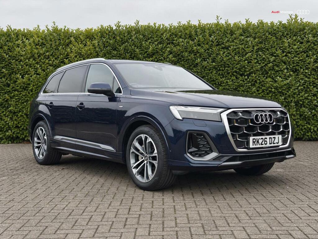 Audi Q7 Suv S Line Tdi Quattro 286 Ps Tiptronic Blue