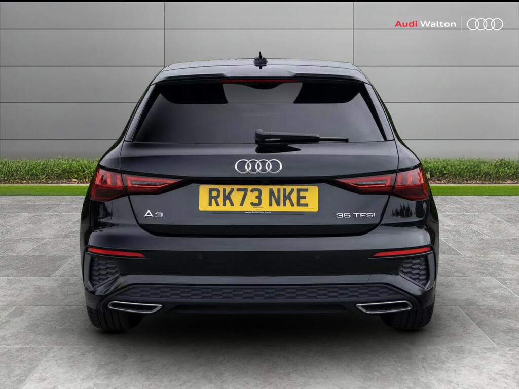 Audi A3 1.5 Tfsi 35 S Line Sportback S Tronic E FY73VYT White #7