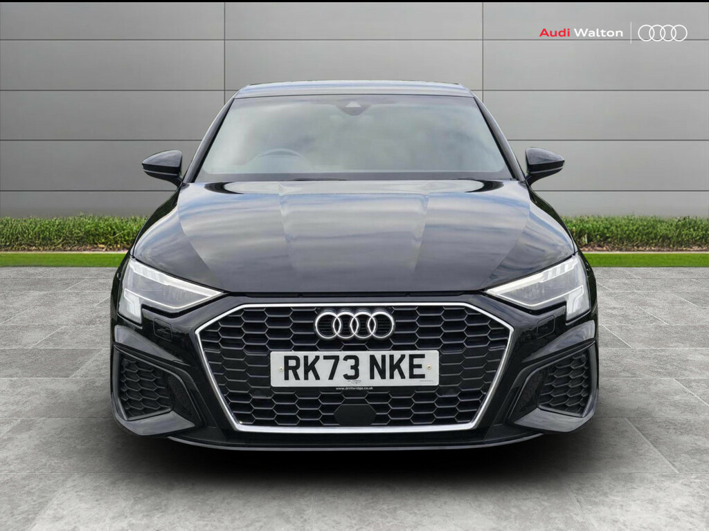 Audi A3 1.5 Tfsi 35 S Line Sportback S Tronic E FY73VYT White #2