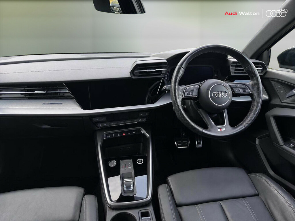 Audi A3 1.5 Tfsi 35 S Line Sportback S Tronic E FY73VYT White #12