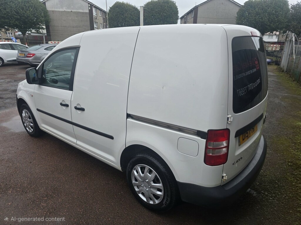 Volkswagen Caddy 1.6 Tdi C20 Startline White #4