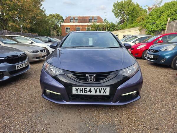 Honda Civic 1.8 I-vtec Sr Tourer Euro 5 Ss Blue #6