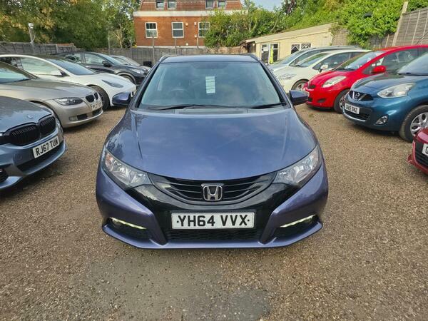 Honda Civic 1.8 I-vtec Sr Tourer Euro 5 Ss Blue #2