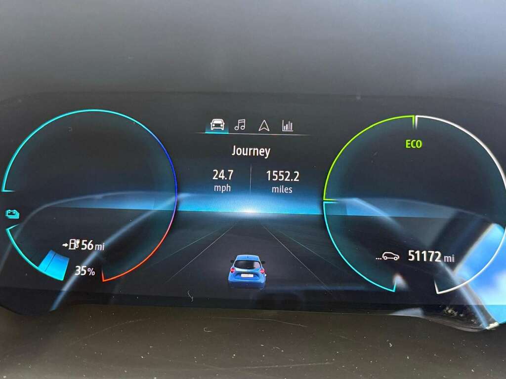 Renault Zoe Zoe Gt Line Rapid Charge Ev50 Blue #6