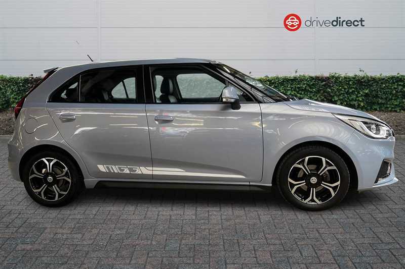 MG MG3 1.5 Vti-tech Exclusive Nav Hatchback Ma WV71AEX Silver #2
