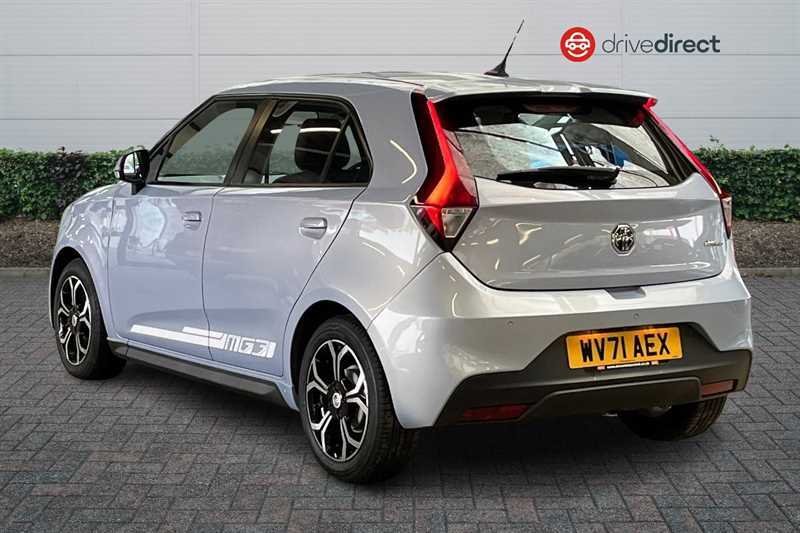 MG MG3 1.5 Vti-tech Exclusive Nav Hatchback Ma WV71AEX Silver #5