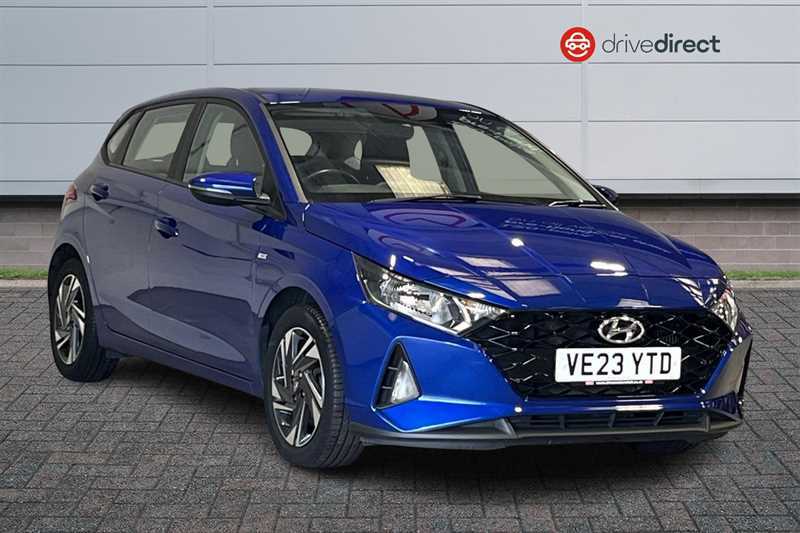Hyundai I20 1.0 T-gdi Mhev Se Connect Hatchback Hyb Blue
