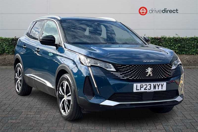 Peugeot 3008 1.2 Puretech Gt Suv Eat Euro 6 Ss 1 Blue