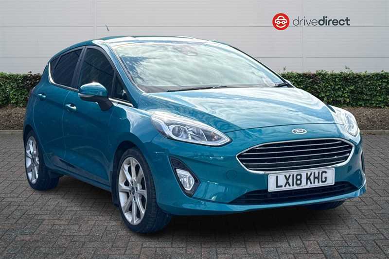 Ford Fiesta 1.0T Ecoboost Titanium Hatchback Blue
