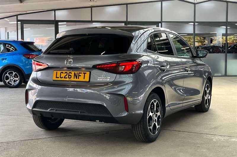 MG MG3 1.5 Hybrid Trophy Hatchback Hybrid Aut Grey #3