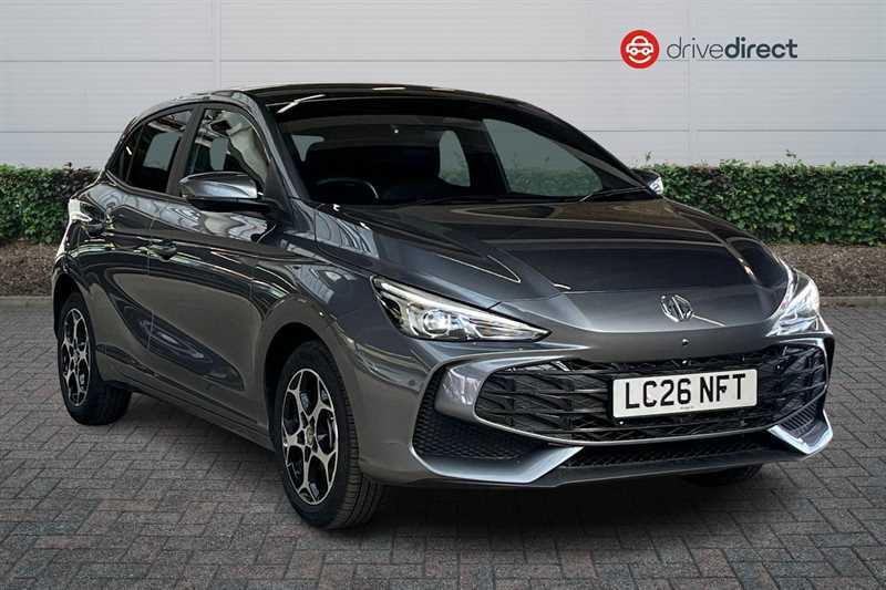 MG MG3 1.5 Hybrid Trophy Hatchback Hybrid Aut Grey