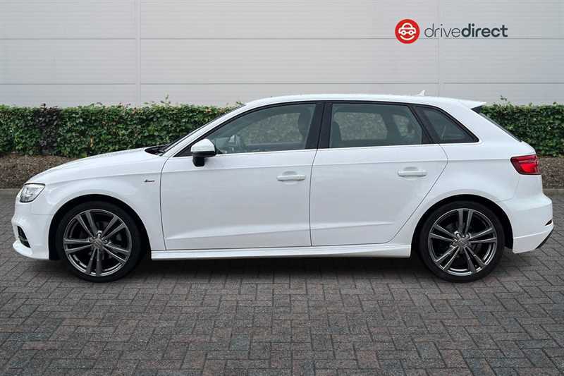 Audi A3 1.5 Tfsi Cod S Line Sportback S Tronic MF67MXW White #6