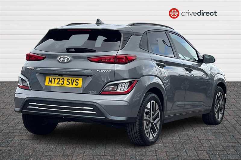 Hyundai Kona 39Kwh Premium Suv 10.5Kw Charge Grey #3
