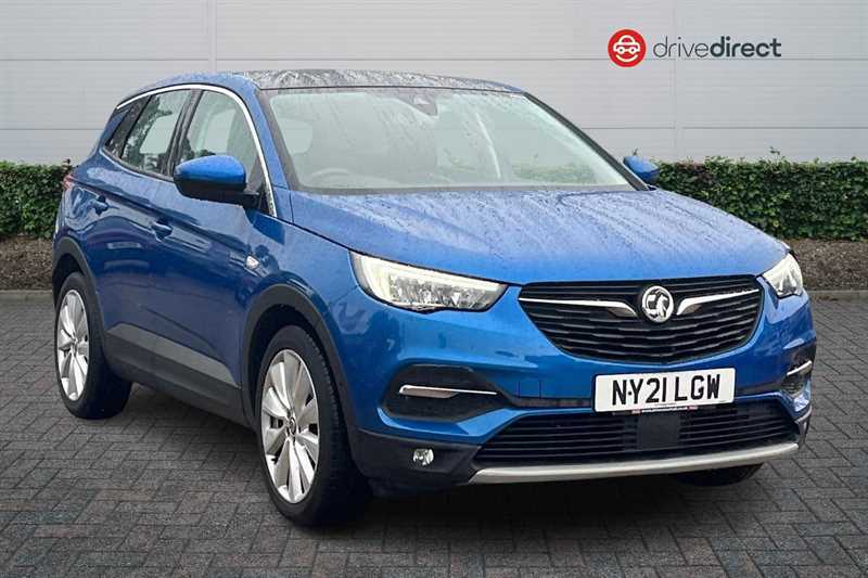 Vauxhall Grandland X 1.2 Turbo Elite Nav Suv 8Spd Euro Blue