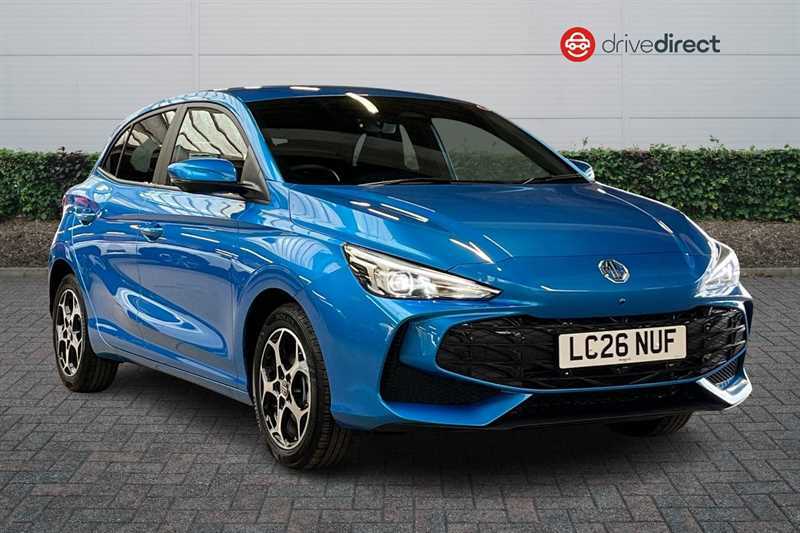 MG MG3 1.5 Hybrid Trophy Hatchback Hybrid Aut Blue