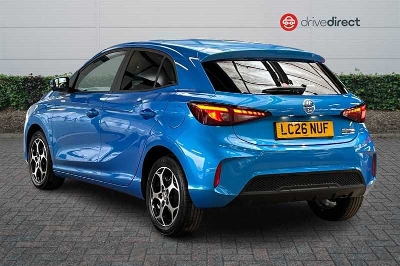 MG MG3 1.5 Hybrid Trophy Hatchback Hybrid Aut Blue #5