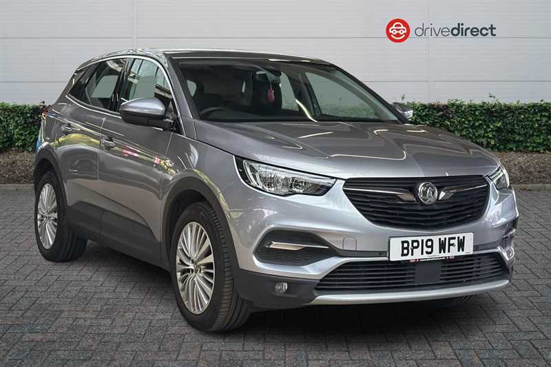 Vauxhall Grandland X 1.2 Turbo Gpf Tech Line Nav Suv Grey