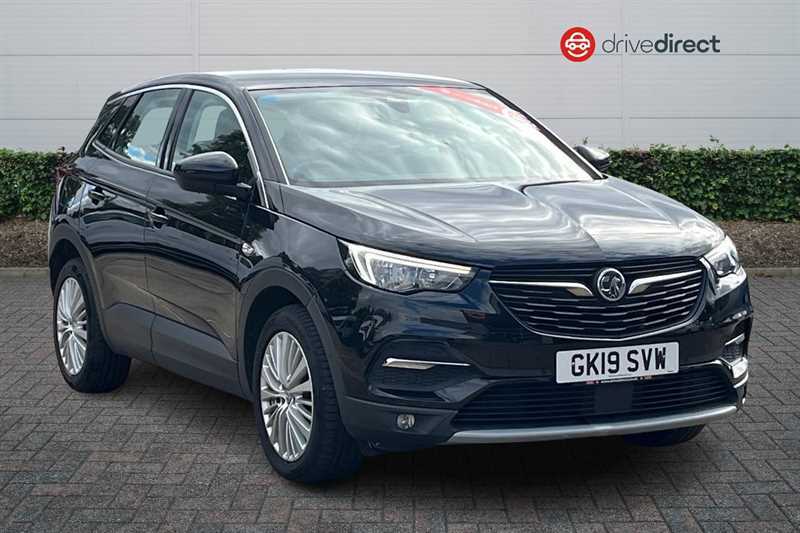 Vauxhall Grandland X 1.2 Turbo Gpf Tech Line Nav Suv Eu Black
