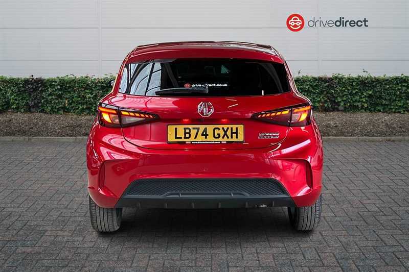 MG MG3 1.5 Hybrid Trophy Hatchback Hybrid Aut Red #4