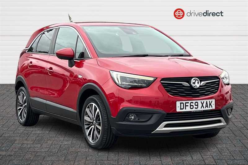 Vauxhall Crossland X 1.2 Turbo Elite Suv Euro 6 Ss Red