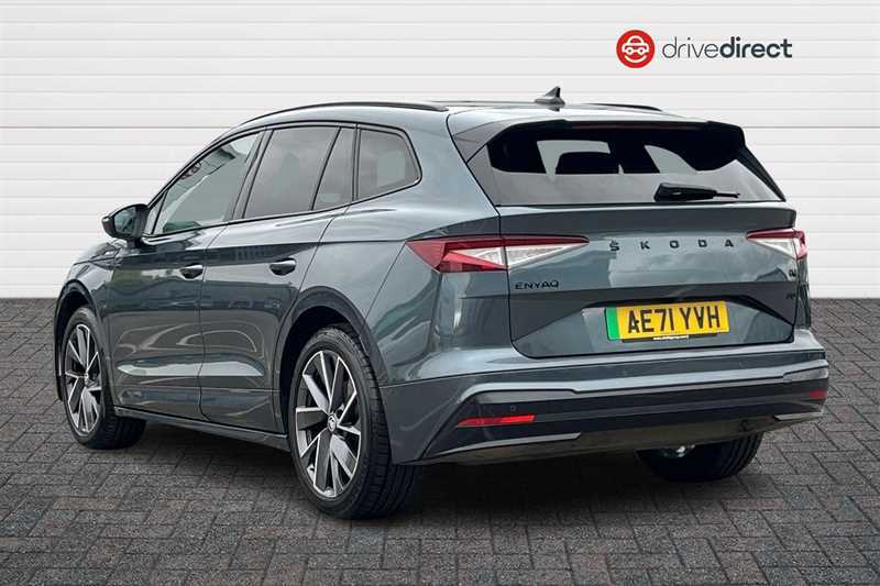 Skoda ENYAQ Iv 82Kwh 80 Sportline Suv Dc125 Grey #5