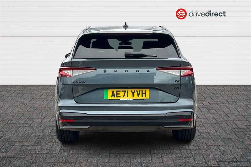 Skoda ENYAQ Iv 82Kwh 80 Sportline Suv Dc125 Grey #4