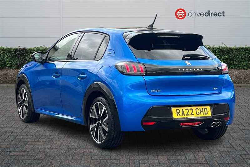 Peugeot 208 1.2 Puretech Gt Hatchback Eat Euro 6 S Blue #5