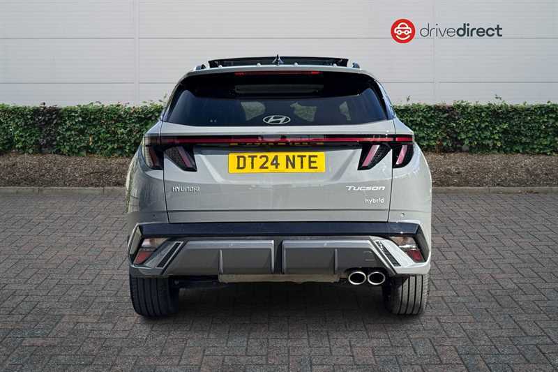Hyundai Tucson 1.6 T-gdi N Line S Suv Hybrid Euro Grey #4