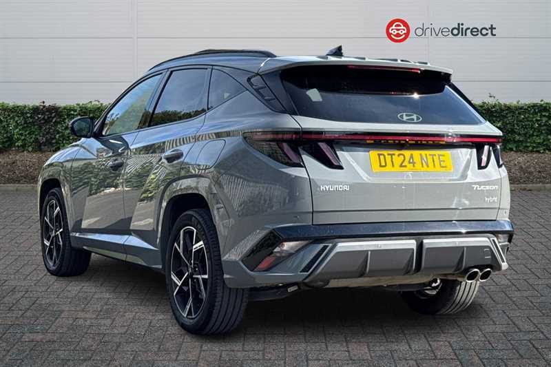 Hyundai Tucson 1.6 T-gdi N Line S Suv Hybrid Euro Grey #5