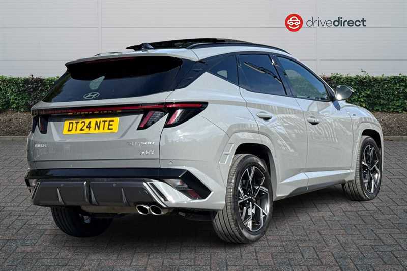 Hyundai Tucson 1.6 T-gdi N Line S Suv Hybrid Euro Grey #3