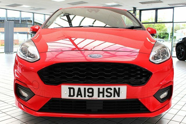 Ford Fiesta Ecoboost Gpf St-line Hatchback DA19HSN Red #4