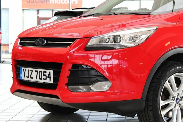 Ford Kuga Tdci Titanium X Suv YJZ7054 Red #2