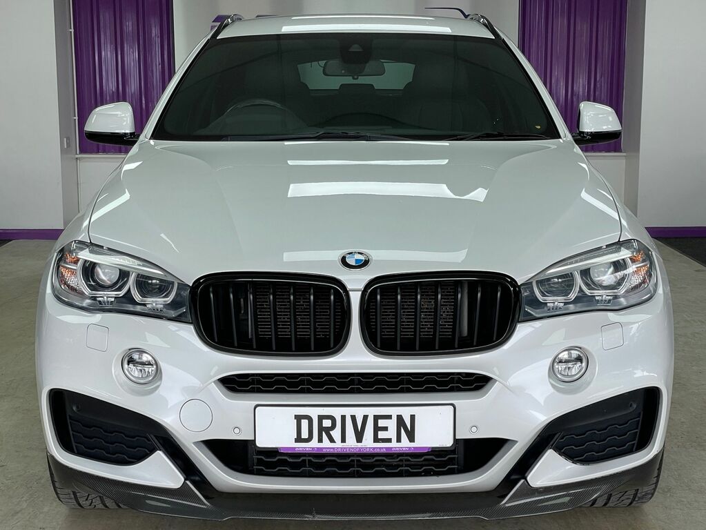 BMW X6 X6 Xdrive30d M Sport White #4