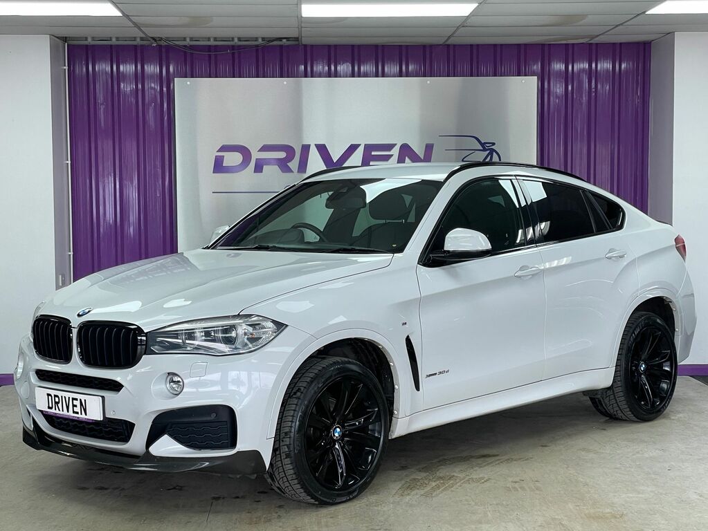 BMW X6 X6 Xdrive30d M Sport White #5