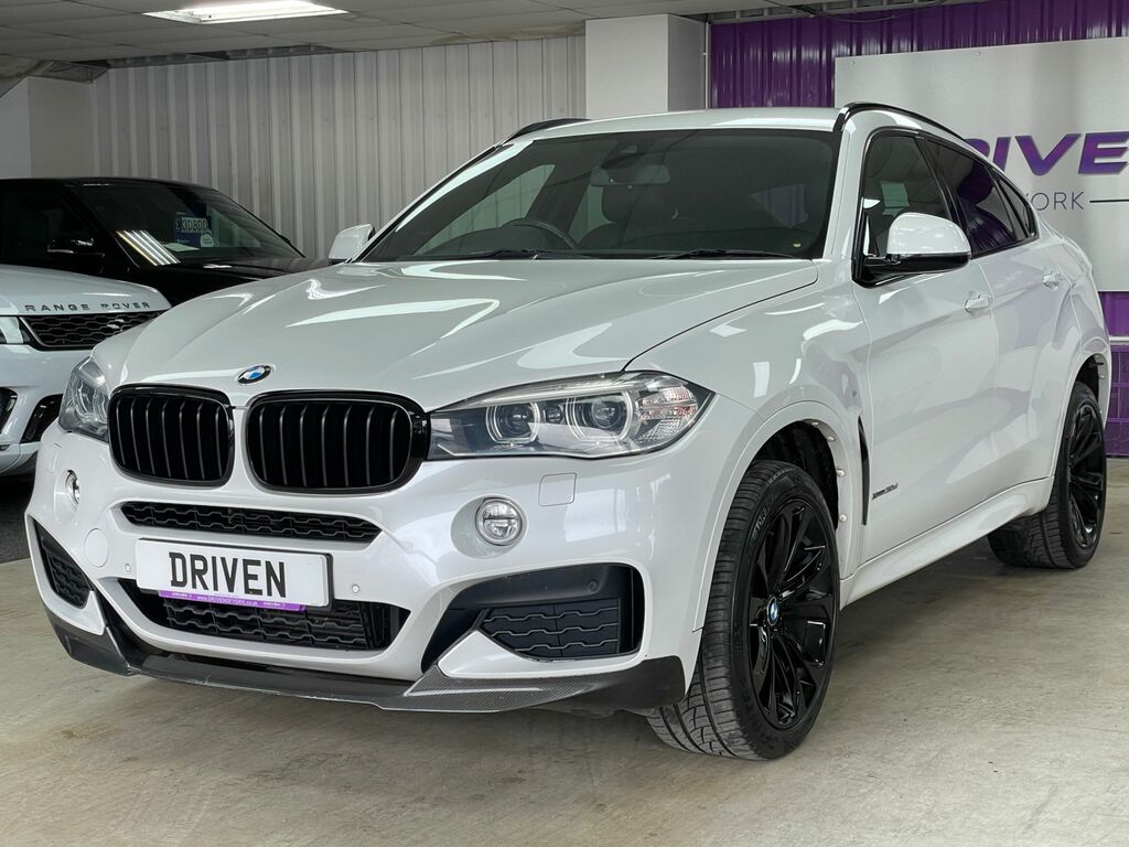BMW X6 X6 Xdrive30d M Sport White #6