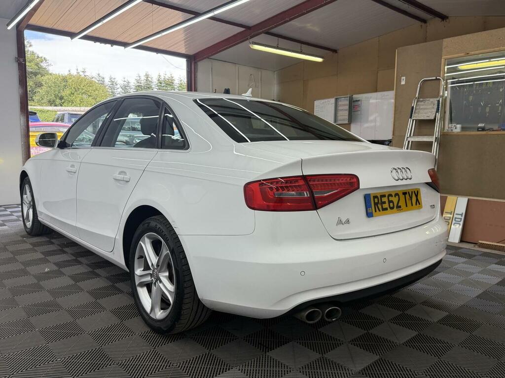 Audi A4 Saloon 2.0 Tdi Se Technik Multitronic Euro 5 Ss RE62TYX White #2
