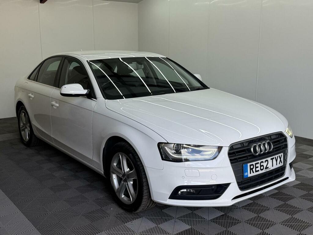 Audi A4 Saloon 2.0 Tdi Se Technik Multitronic Euro 5 Ss RE62TYX White #6