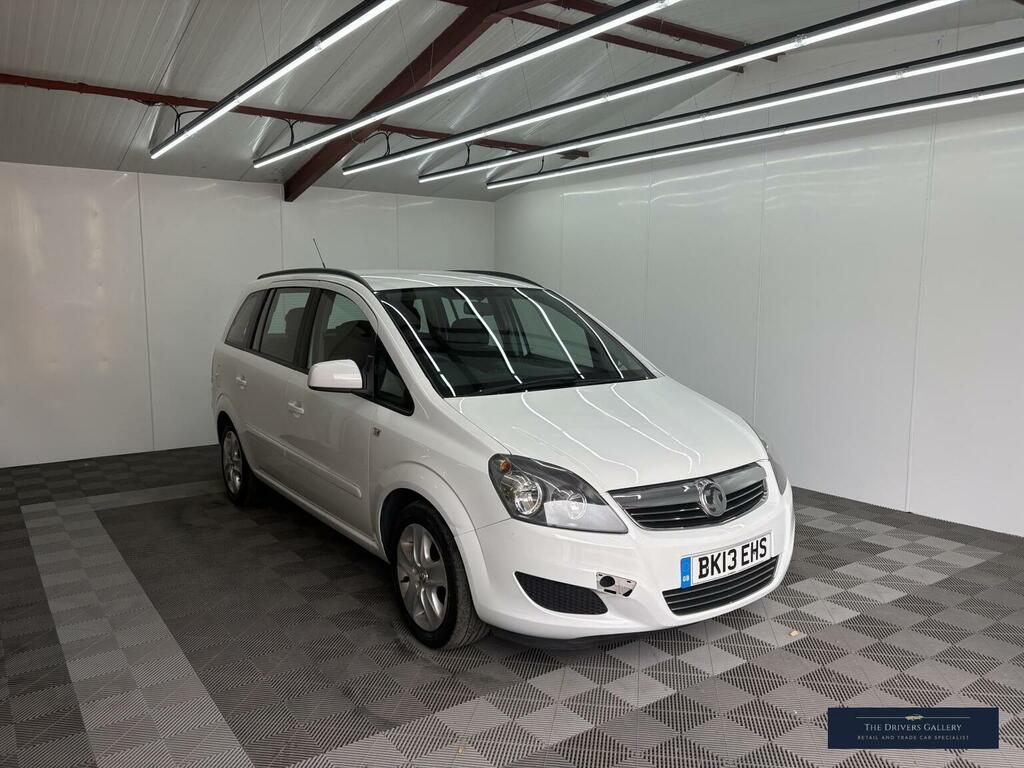 Vauxhall Zafira 1.6 16V Exclusiv Euro 5 White