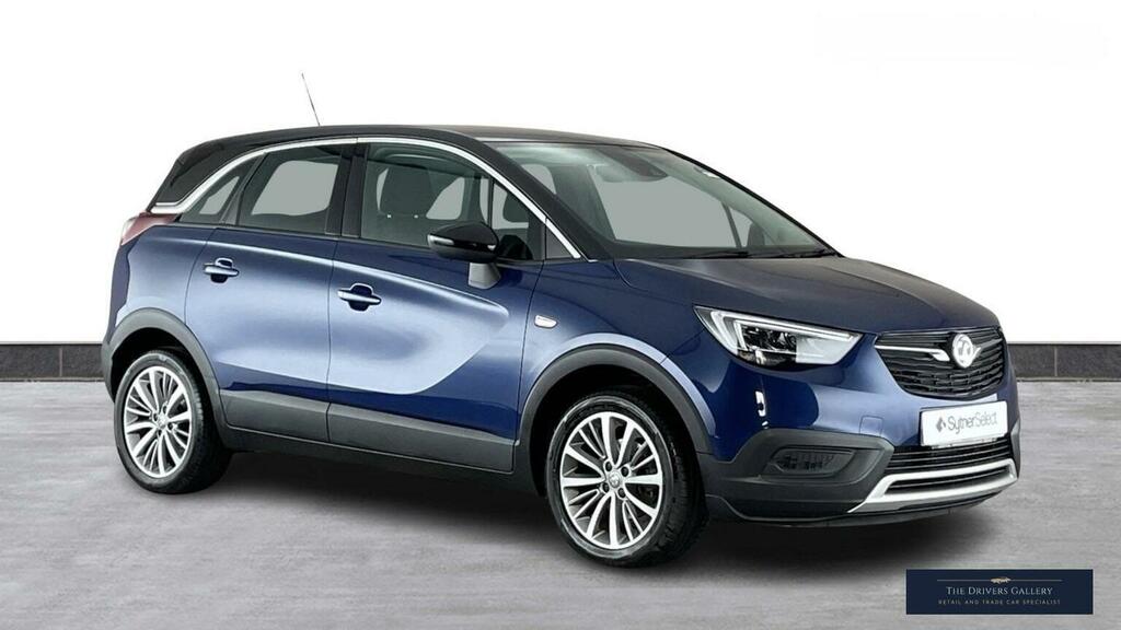 Vauxhall Crossland X 1.2 Turbo Sri Nav Euro 6 Ss Blue