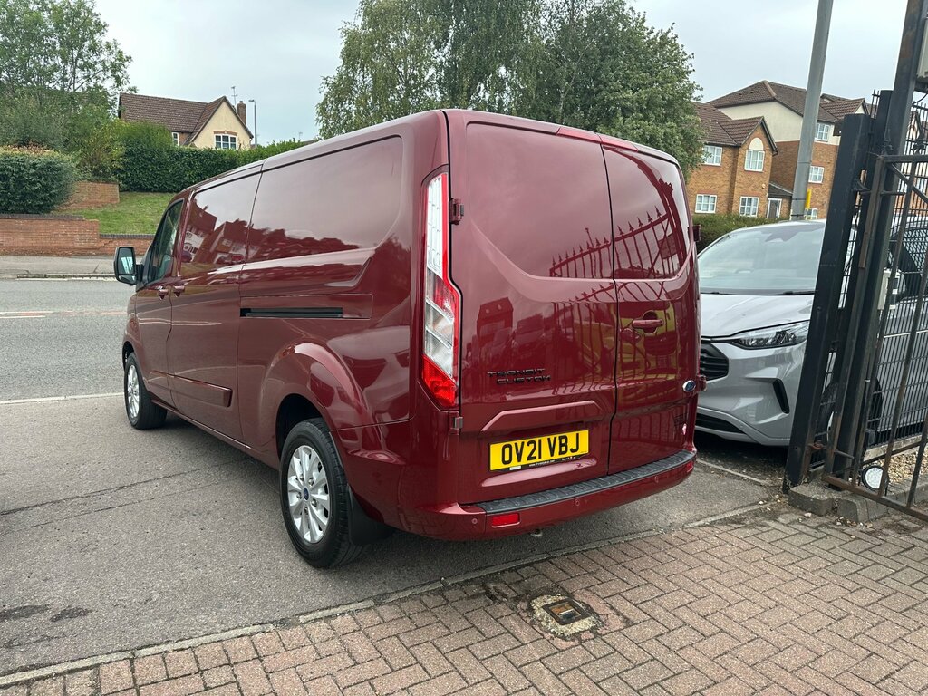 Ford Transit Custom 2.0 300 Ecoblue Limited Panel Van Manua Red #6
